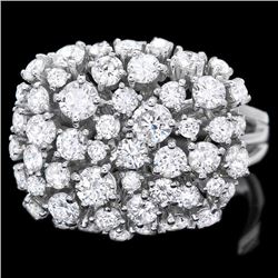 14k White Gold 2.50ct Diamond Ring