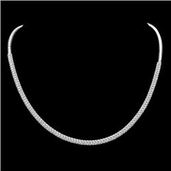 14K Gold 11.00ct Diamond Necklace