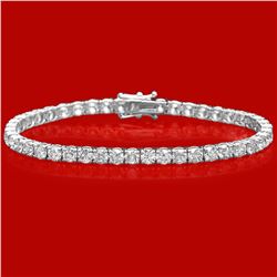 18k Gold 10.75ct Diamond Bracelet