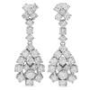 Image 1 : 14K Gold 3.00ct Diamond Earrings