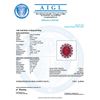 Image 5 : 14k White Gold 17.5ct Ruby 0.88ct Diamond Ring