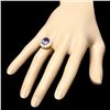 Image 3 : 14k Gold 4.00ct Tanzanite 1.00ct Diamond Ring