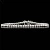14k White Gold 3.70ct Diamond Bracelet