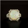14K Gold 5.31ct Opal 1.60ct Diamond Ring
