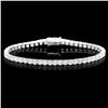 18k White Gold 8.00ct Diamond Bracelet