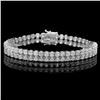 18k White Gold 10.80ct Diamond Bracelet