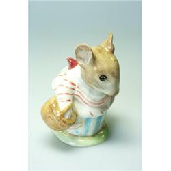 A Beswick Beatrix Potter's 'Mrs Tittlemouse',  copyright 1948, F Warne & Co Ltd, brown marks, 8cm…