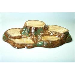 A Beswick Royal Doulton rustic stand for five Beatrix Potter figures, 32cm wide  …