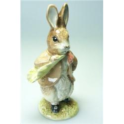 A Royal Albert Beatrix Potter 'Benjamin Ate A Lettuce Leaf' figure, copyright 1992, F Warne & Co …