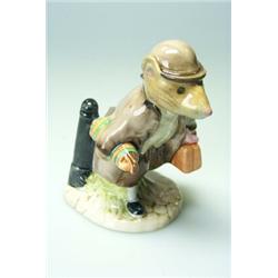 A Royal Albert Beatrix Potter 'Johnny Town Mouse With A Bag'  figure, copyright 1989, F Warne & C…