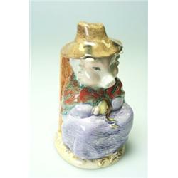 A Royal Albert Beatrix Potter 'And This Little Pig Had None' figure, copyright 1992, F Warne & Co…