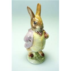 A Beswick Beatrix Potter's 'Mr Benjamin Bunny', copyright 1965, F Warne & Co Ltd, brown marks, 11…