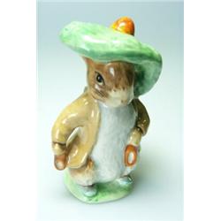 A Beswick Beatrix Potter's 'Benjamin Bunny',  copyright 1948, F Warne & Co Ltd, brown marks, 10cm…