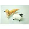 Image 1 : A Beswick pottery sheep and a setter  …