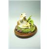 Image 1 : A John Beswick Studio Sculpture of Beatrix Potter's 'Mr Jeremy Fisher',  copyright F Warne PLC 19…