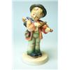 Image 1 : A German Hummel figure of a violinist, impressed Goebels mark and 4, 13cm high (R)  …