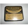 Image 1 : VINTAGE *EX-LAX .50 CENTS* TIN-TIN IS IN GOOD CONDITION AND BOOK VALUE AT $10.00+!! ITEM CAME OUT OF
