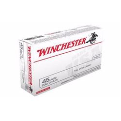 *AMMO* WIN USA 45ACP 230GR FMJ (500 ROUNDS) 020892201910