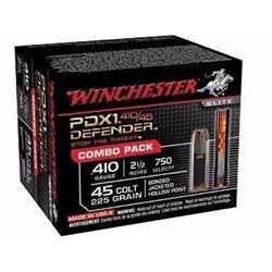 *AMMO* Winchester Elite PDX1 410/45 LC 2.5" 12/BB 3 Disc 225 Gr (200 ROUNDS) 020892020382