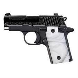 *NEW* SIG SAUER P238 White Pearl SAO 380 ACP 2.7" 6+1 White Pearl Grip Black 798681455829