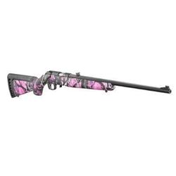 *NEW* RUGER AMERICAN COMPACT RIFLE 22LR 18" 10RD MUDDY GIRL PINK CAMO 736676083329