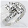Image 4 : 1.00ctw Diamond Ring - 18KT White Gold