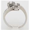 Image 7 : 1.00ctw Diamond Ring - 18KT White Gold