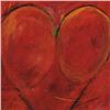 Image 2 : Untitled Original Oil (Heart) by Maria Ziv