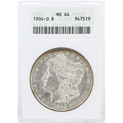 1904-O ANACS MS64 Morgan Silver Dollar