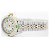 Image 5 : Rolex Two-Tone Diamond and Emerald DateJust Ladies Watch