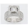 Image 1 : 1.70ctw Diamond Ring - 18KT White Gold