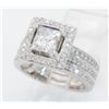 Image 2 : 1.70ctw Diamond Ring - 18KT White Gold