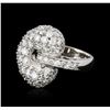 Image 1 : 14KT White Gold 1.74ctw Diamond Ring