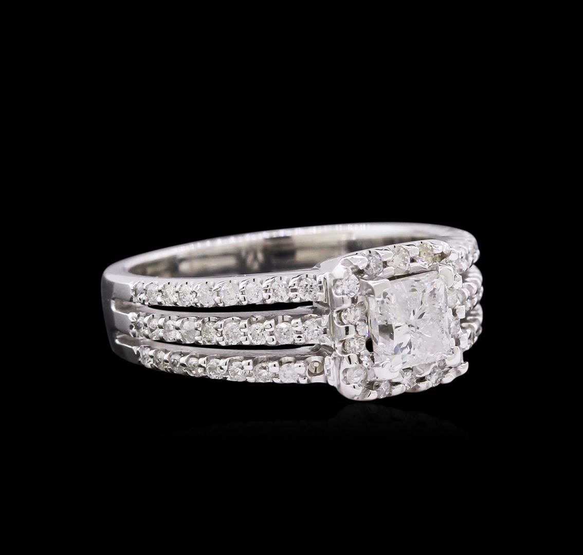 1.07ctw Diamond Unity Ring - 14KT White Gold