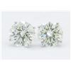Image 1 : 6.09ctw Diamond Earrings - 14KT White Gold