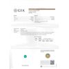 Image 4 : GIA Certified 1.32ct Emerald and Diamond Ring - 14KT White Gold