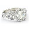 Image 3 : Mark Broumand Designer 2.89ctw Diamond Ring - Platinum