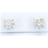 Image 2 : 4.53ctw Diamond Earrings - 14KT White Gold