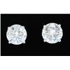 Image 6 : 4.53ctw Diamond Earrings - 14KT White Gold