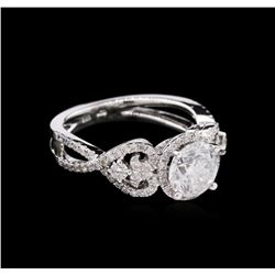 2.14ctw Diamond Ring - 14KT White Gold