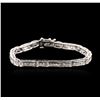 Image 1 : 14KT White Gold 2.00ctw Diamond Tennis Bracelet