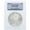 Image 1 : 2006-W PCGS Graded MS70 Silver Eagle Silver Dollar