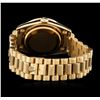 Image 2 : Rolex 18KT Yellow Gold 1.20ctw Diamond DayDate Men's Watch