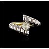 Image 2 : 18KT Yellow Gold 1.53ctw Diamond Ring