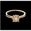 Image 2 : 0.35ctw Diamond Ring - 14KT Rose Gold