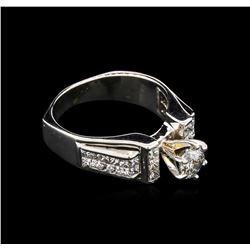 1.65ctw Diamond Ring - 18KT White Gold