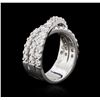 Image 3 : 14KT White Gold 2.40ctw Diamond Ring