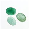 Image 1 : 3.91cts. Oval Cut Natural Emerald Parcel