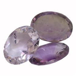 22.03ctw Oval Mixed Amethyst Parcel