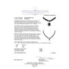 Image 3 : 63.79ctw Blue Sapphire and Diamond Necklace - 14KT White Gold